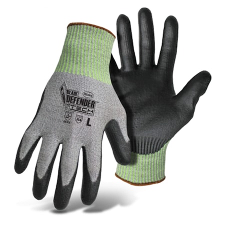 Boss Boss Blade Defender Tech Gloves Black/Gray/Green XL 1 pair 7001X